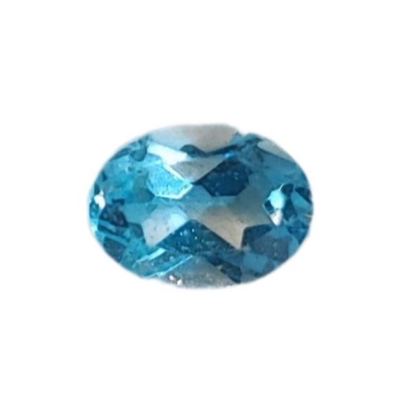 TOPAZE TRAITEE OVALE 6X4 MM
